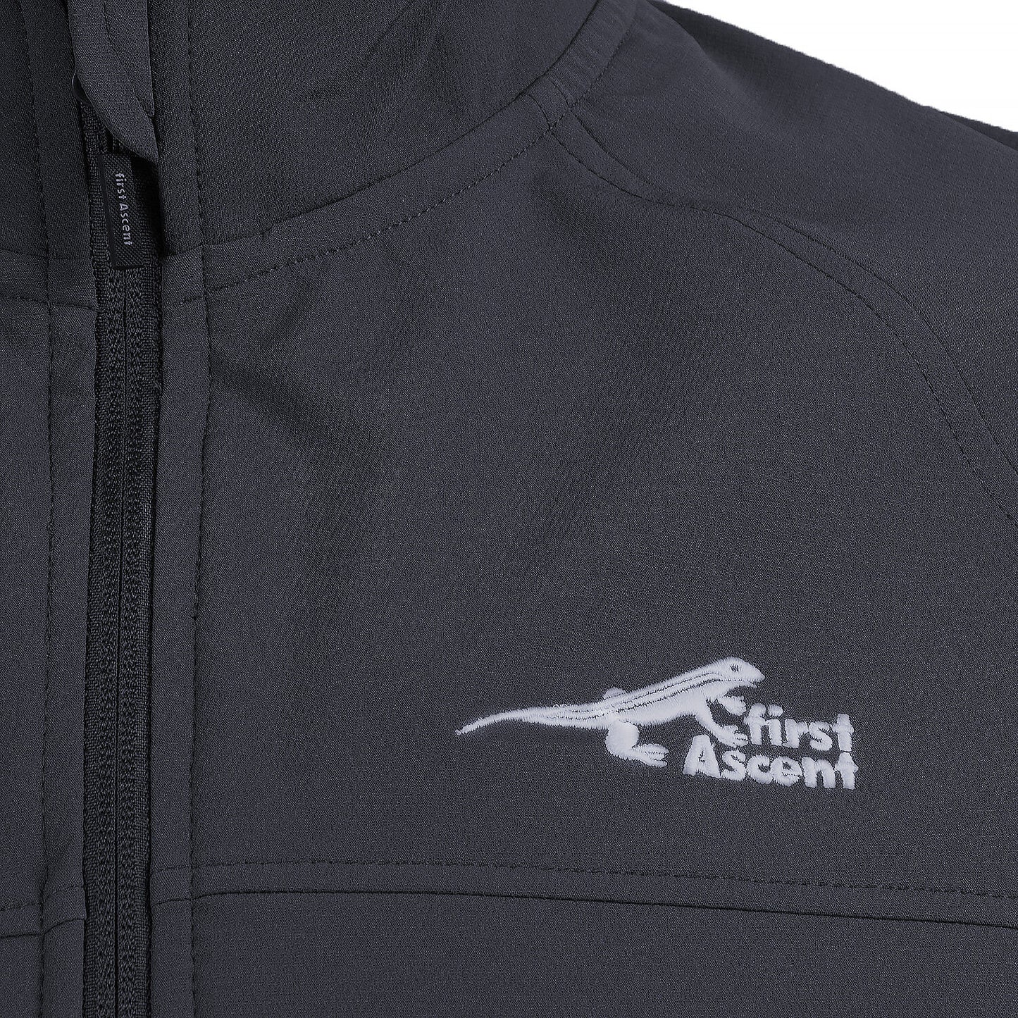 First Ascent Men's Lyon XT-3 Softshell Jacket - Dark Charcoal