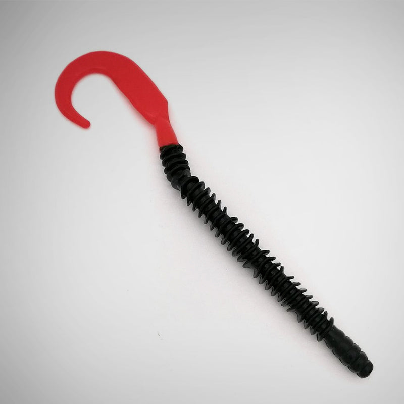 Bass Hunter Ring Worm - Black/Red