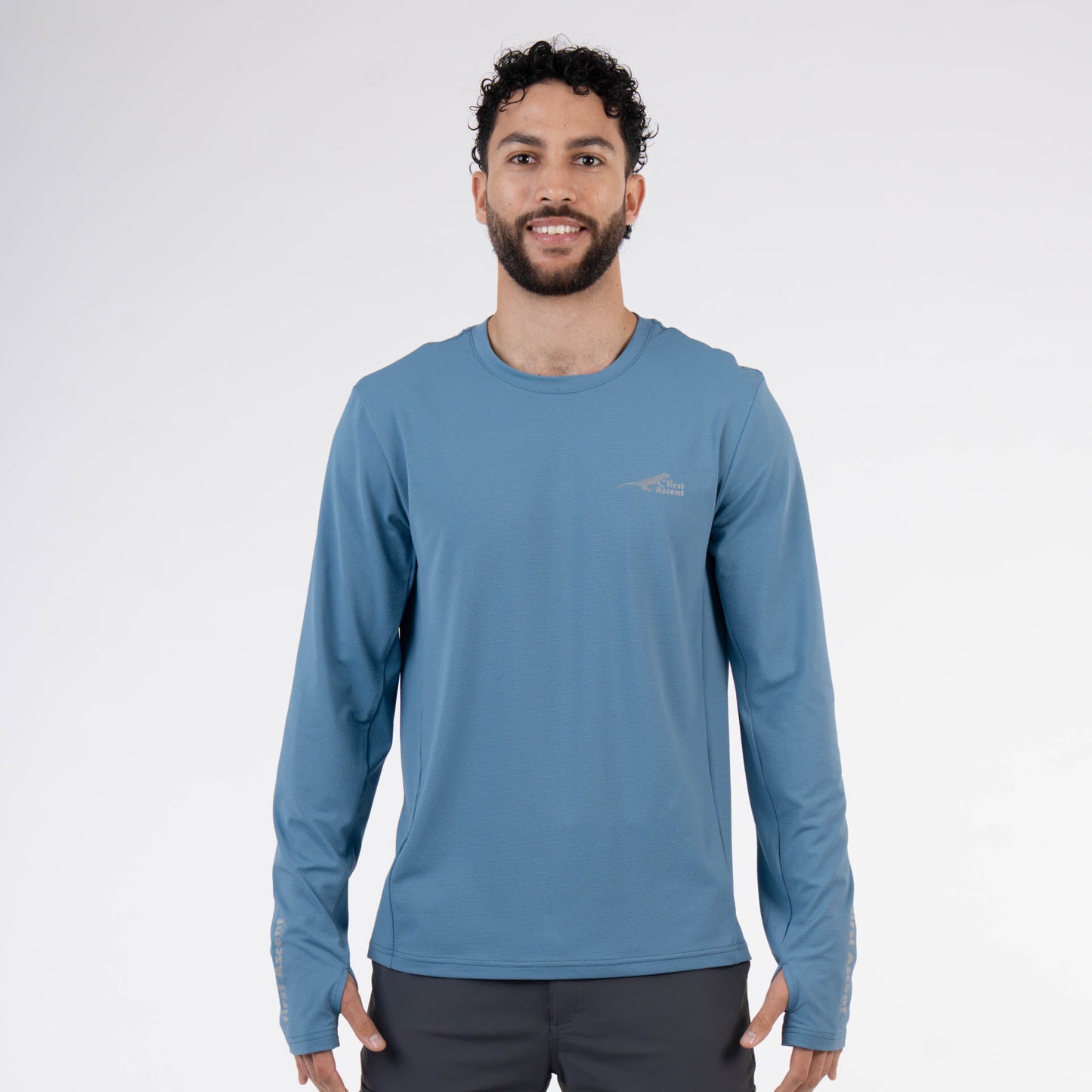 First Ascent Men's Helio Long Sleeve Sun Top