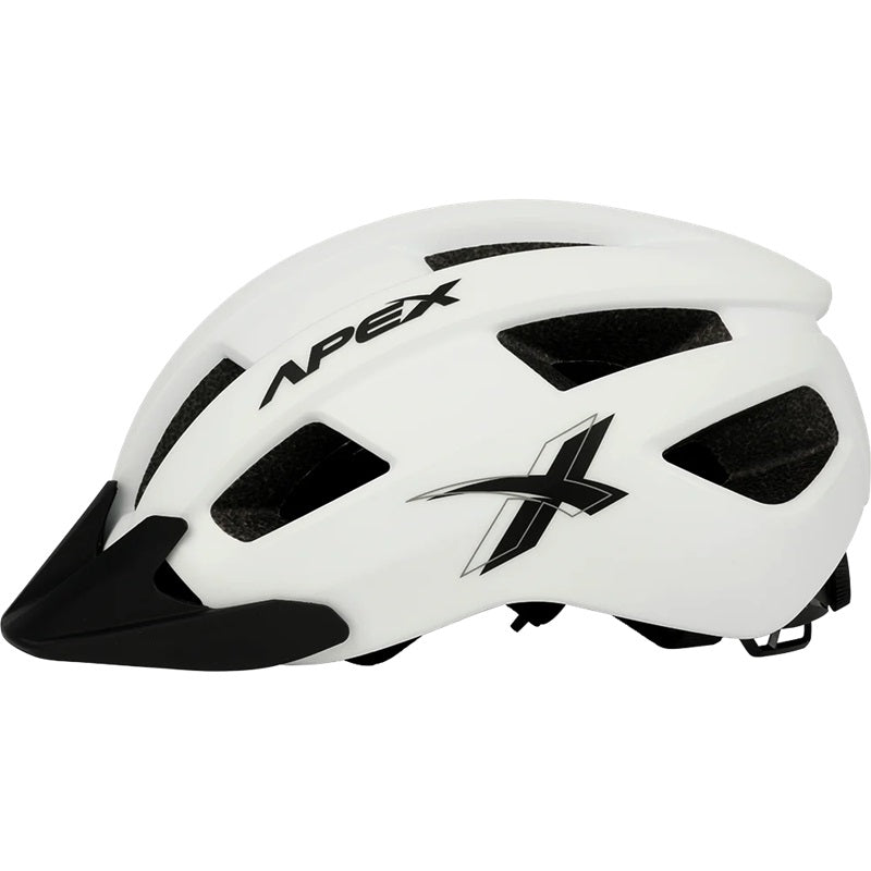Apex Atom Adult Helmet | Matte White
