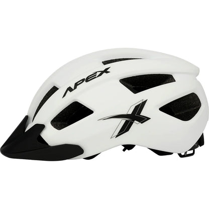 Apex Atom Adult Helmet | Matte White