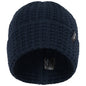 First Ascent Waffle Knit Beanie - Navy Unisex