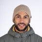 First Ascent Waffle Knit Beanie - Sandstone Unisex