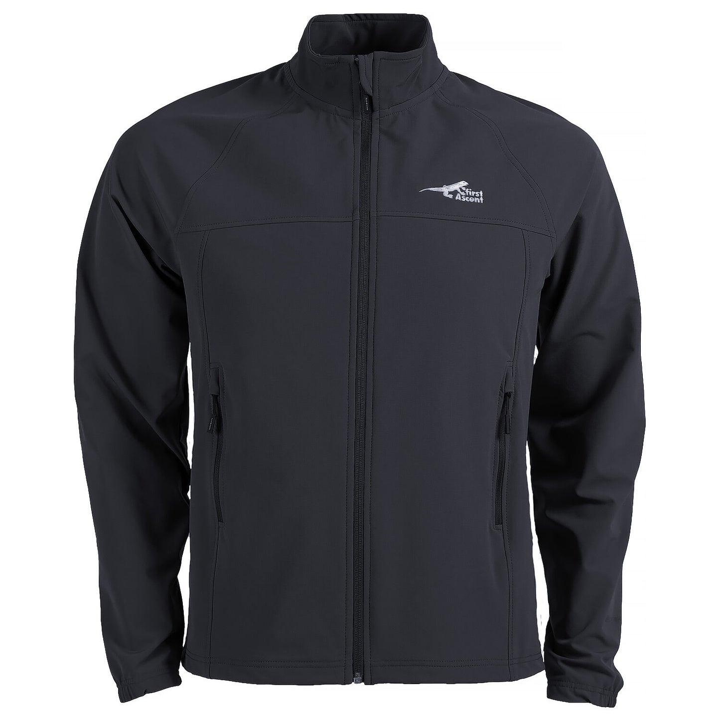 First Ascent Men's Lyon XT-3 Softshell Jacket - Dark Charcoal