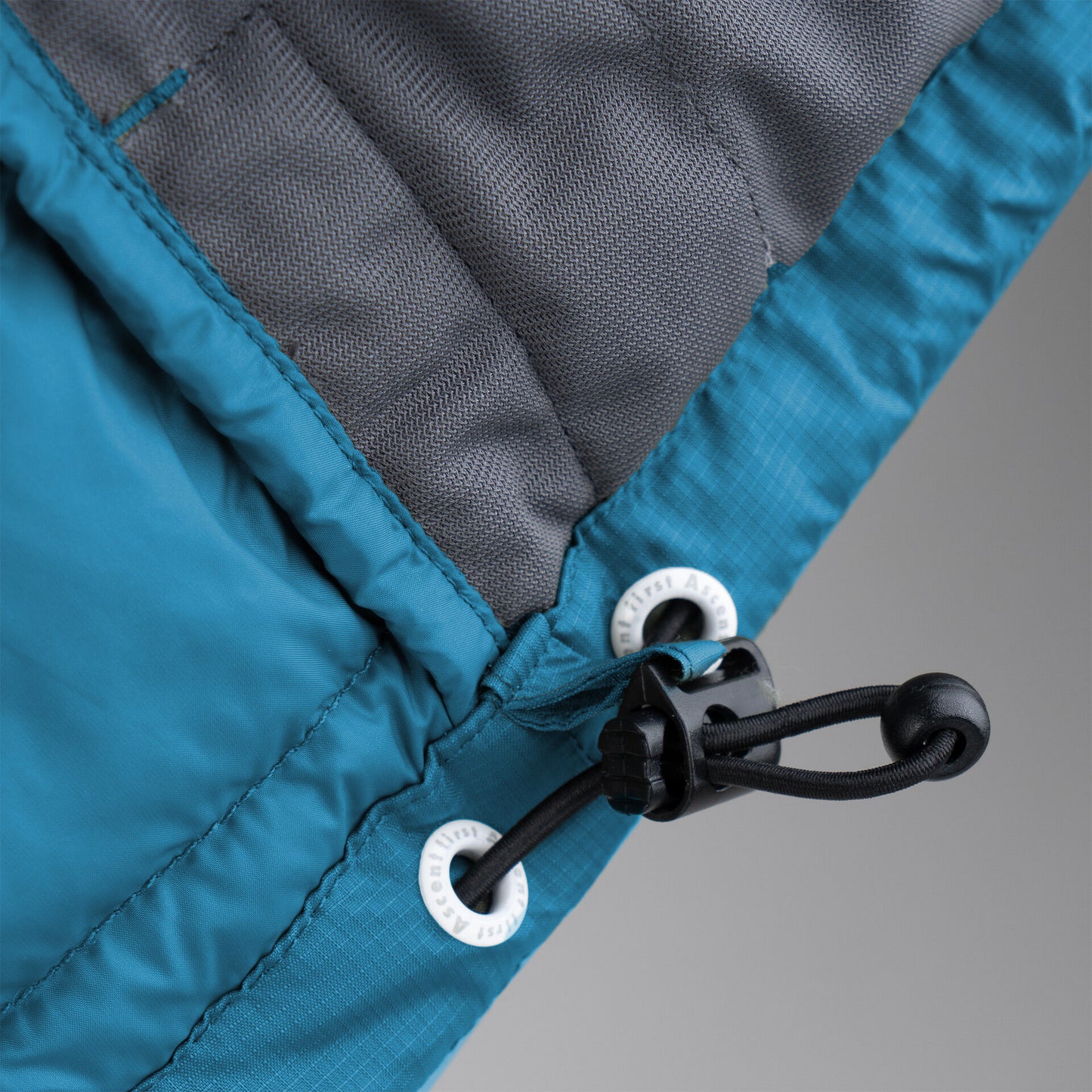 First Ascent Men's Transit Down Hooded Jacket - Blue Berry Crush