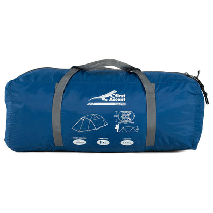 First Ascent Eclipse 3 Person 3 Season Hiking Tent