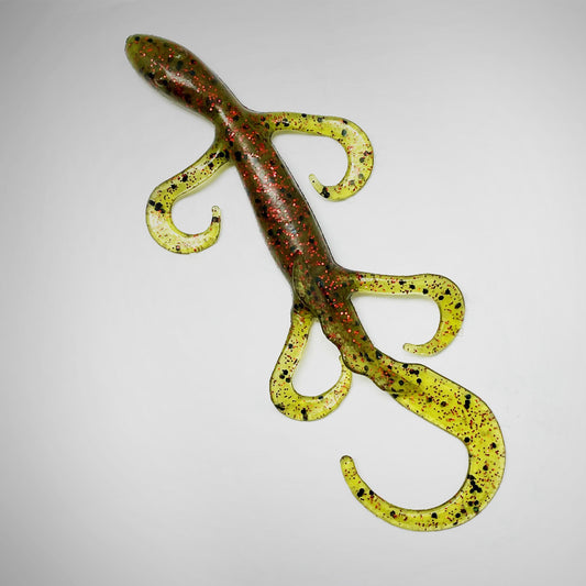 Bass Hunter Lizard - Watermelon Red