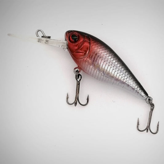 Bass Hunter Mad Shad 55mm - Red/Silver