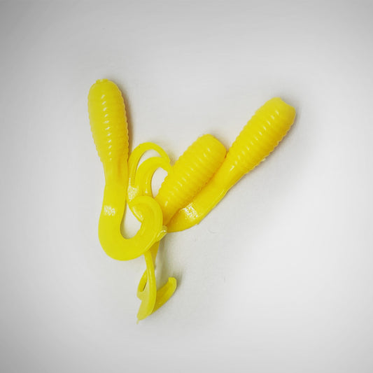 Bass Hunter Teeny Weeny Grub - Yellow