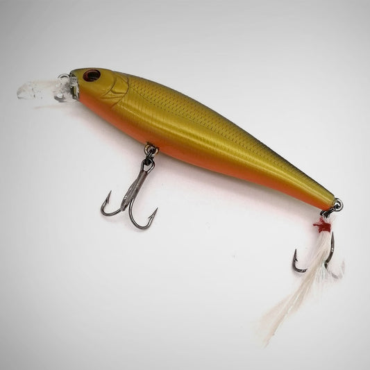 Bass Hunter Twitching Minnow 80mm - Orange